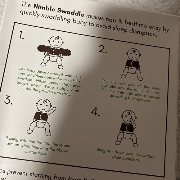 (2 for $10) Design dua nimble swaddle - Picture 7 of 9